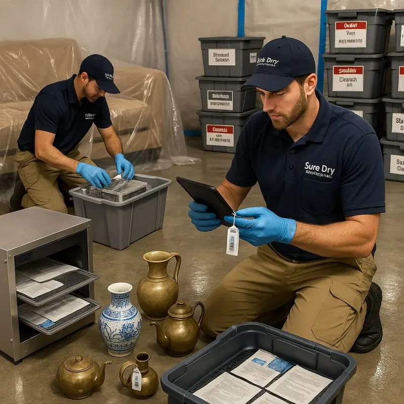 Content Protection and Restoration process in Bayville, NY