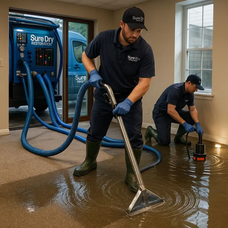 Water Extraction and Removal process in Bayville, NY